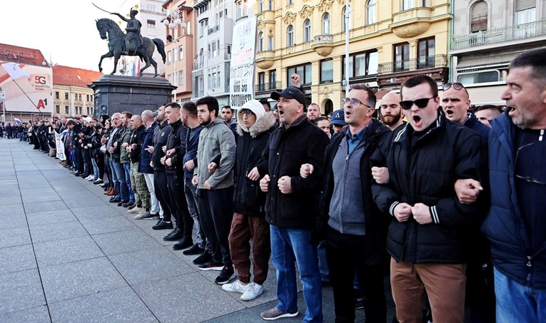 VIDEO Samoprozvana dragovoljačka bojna marširala Zagrebom. Tko su ti ljudi?