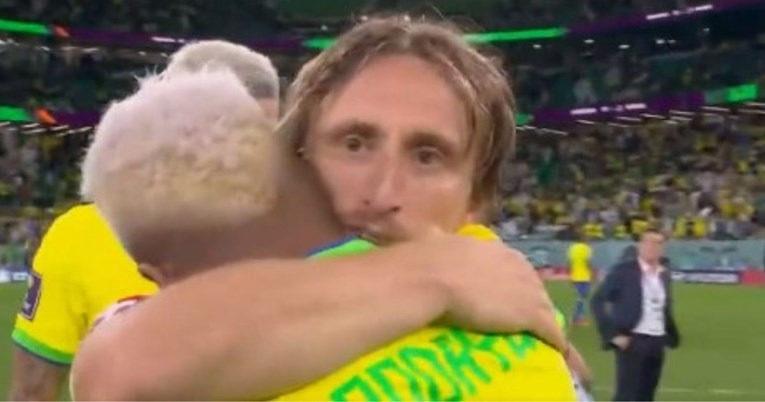 Otkriveno što je Modrić rekao Brazilcu koji je plakao nakon penala