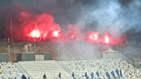 VIDEO Armada palila baklje na brdu poviše Rujevice, veliko slavlje u loži za odabrane
