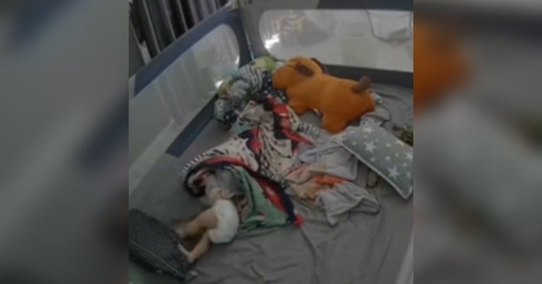 Zastrašujući video otkrio zašto nikad ništa ne smijemo stavljati u dječji krevetić