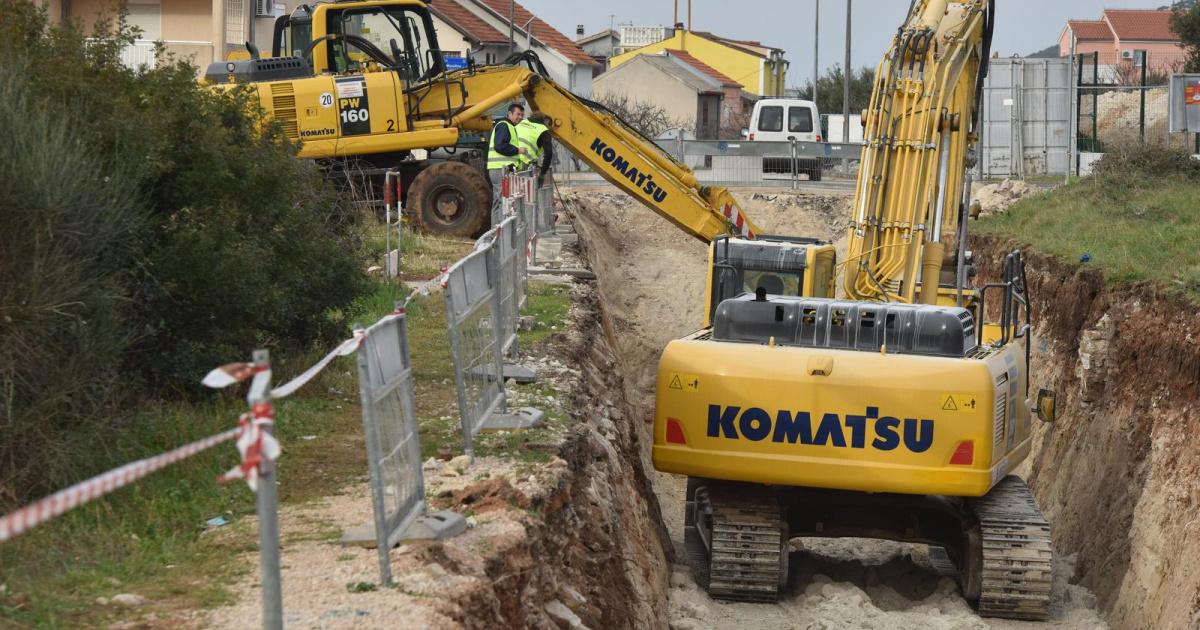 Planira se 67 kilometara kanalizacije kod Vodica. Radovi bi trajali četiri godine