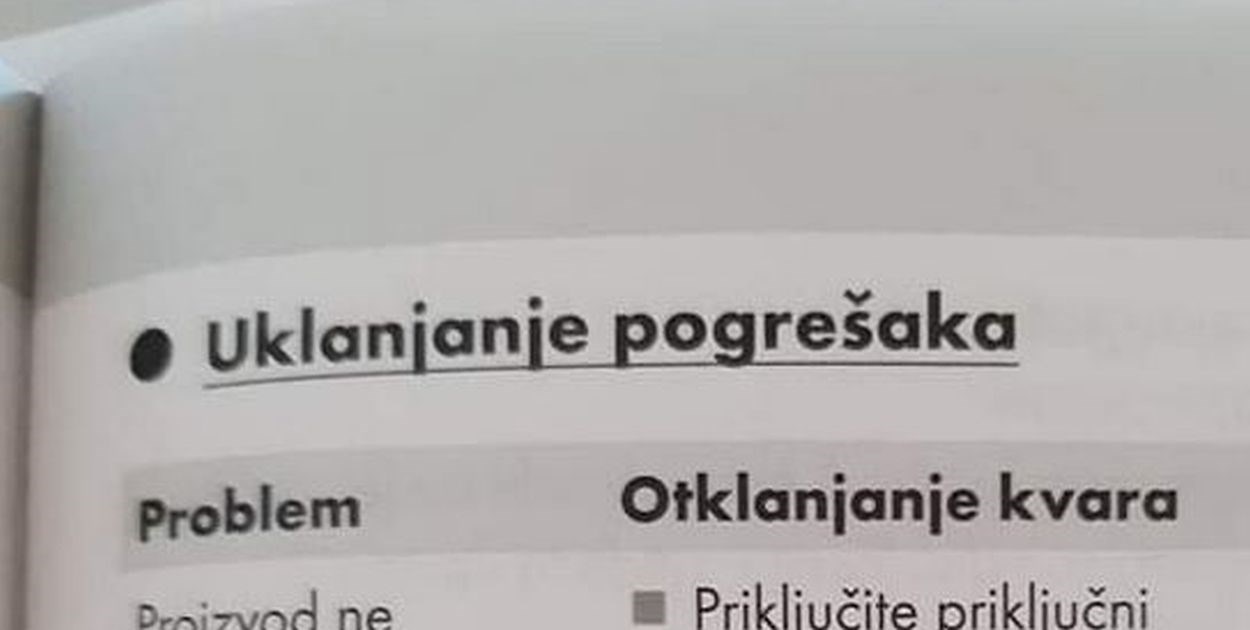 Hrvatica kupila toster pa je nasmijale upute za otklanjanje kvarova