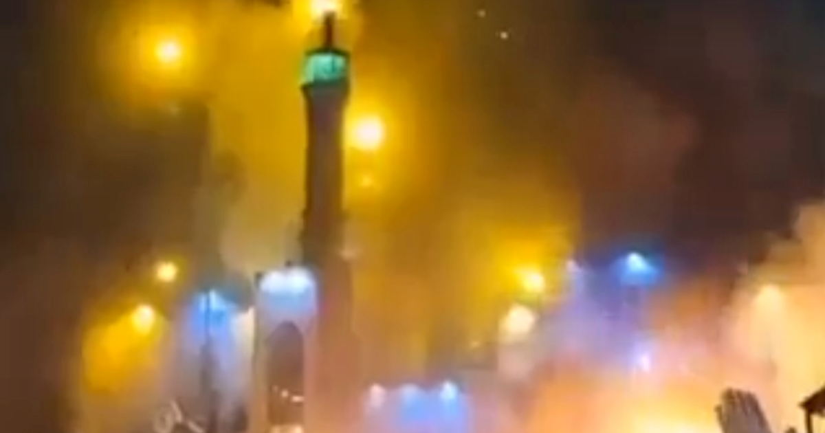 Aktivistica objavila snimku: "Gori jedna od najvećih džamija u Iranu"