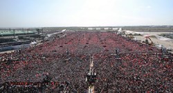 VIDEO Erdogan imao masovni skup u Istanbulu, kaže da je došlo 1.7 milijuna ljudi