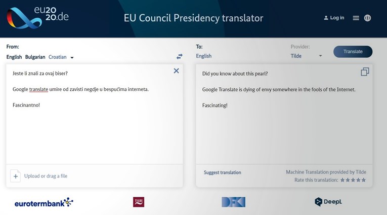 EU ima službeni alat za prevođenje, hrvatski mu dosta loše ide