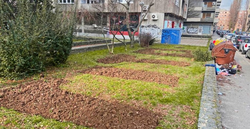 Karamarko ljut na sadnice u obliku riječi TITO: "Mi smo art-trash-garbage centar EU"