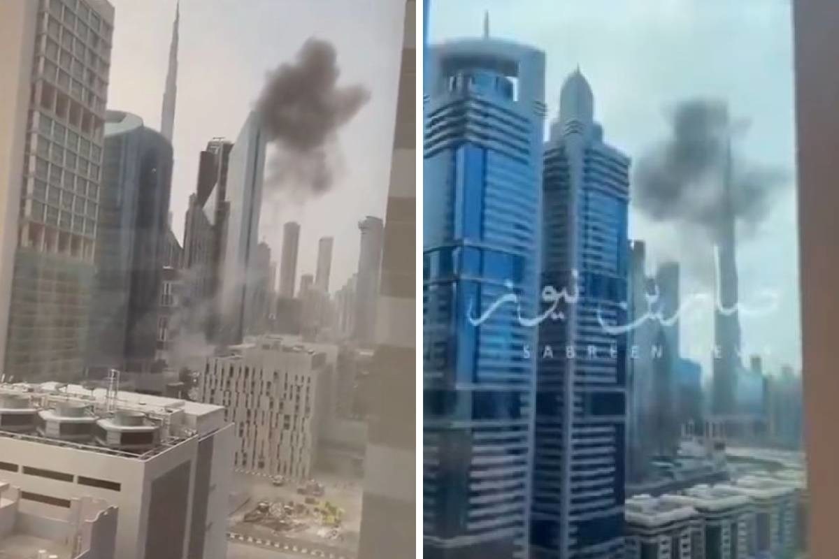 VIDEO Iranski dronovi gađaju financijsko središte Dubaija
