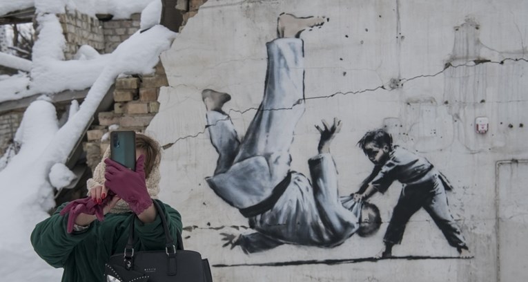 Banksy izradio 50 umjetničkih djela za pomoć Ukrajini