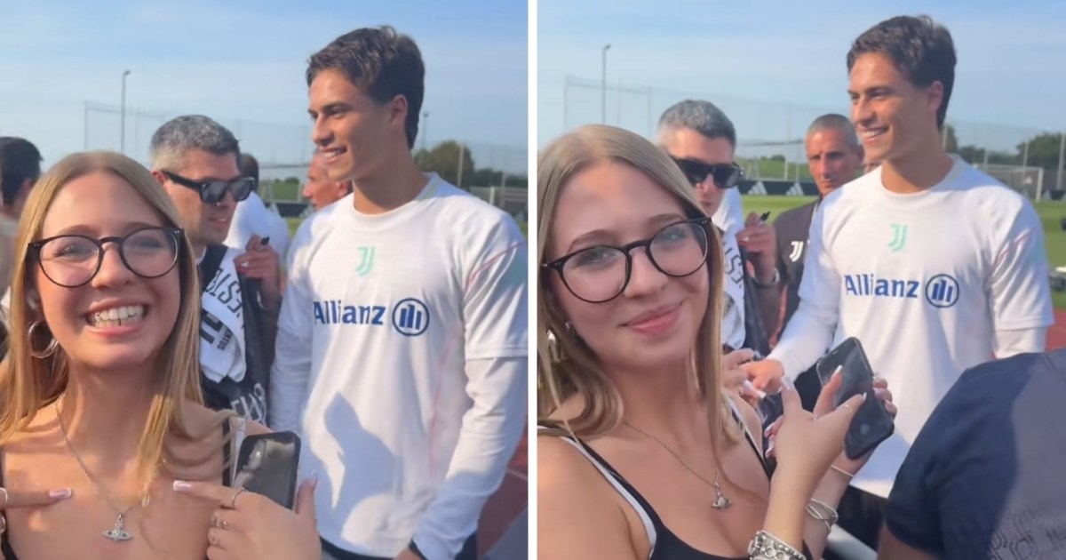 "Jako se trudio da ne pogleda": Snimila viralni ljubavni trend sa zvijezdom Juventusa