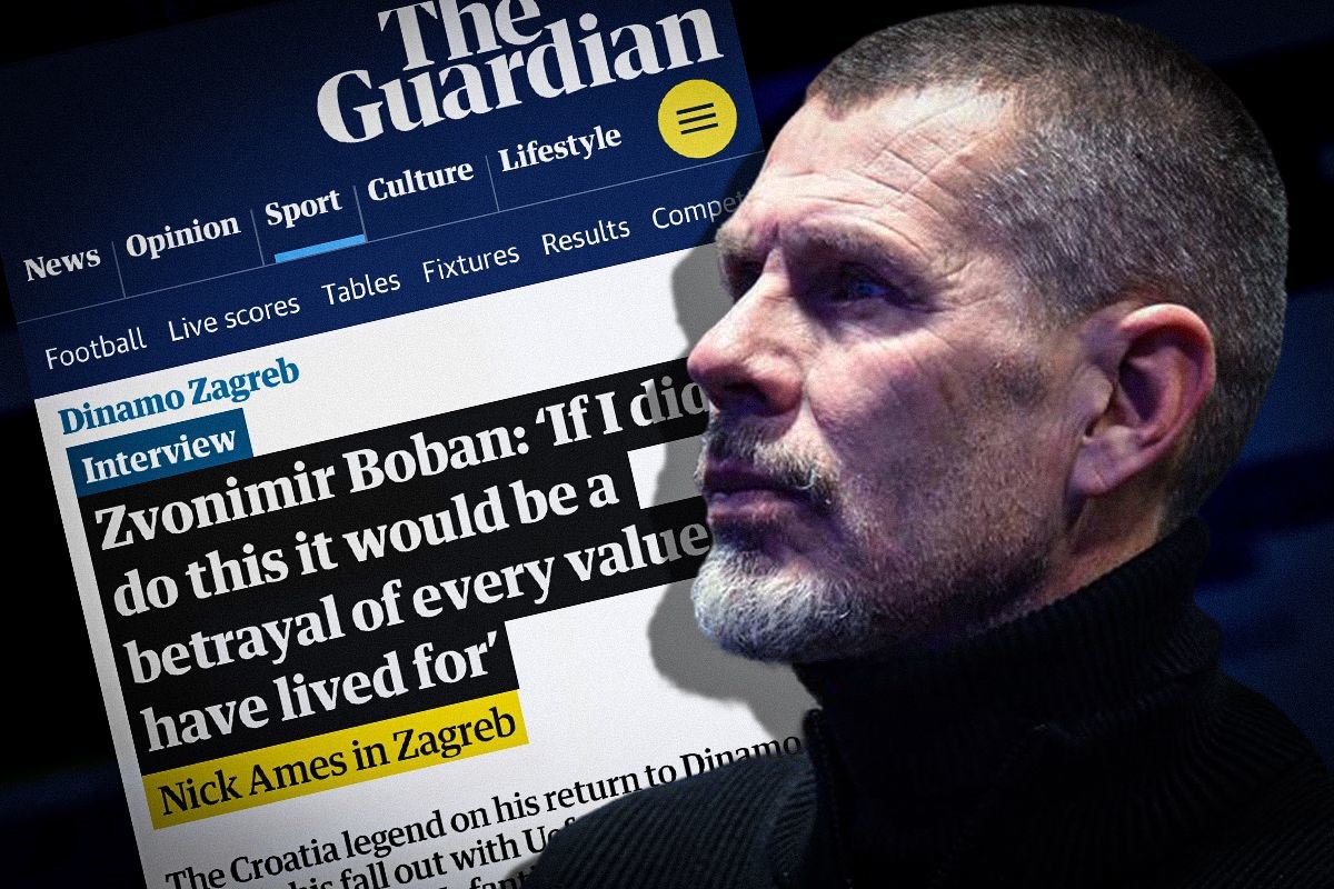 Boban za Guardian: Da nisam došao u Dinamo, izdao bih sve vrijednosti za koje živim