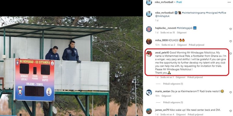 Hajduku se nudi samozvani Pele: Dobro jutro, gospodine Nikoličius...