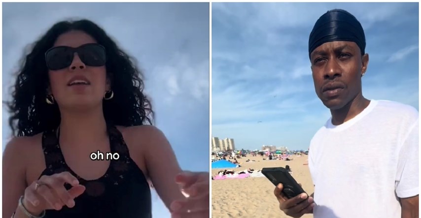 VIDEO Uhvatila tipa kako je potajno snima na plaži, njezina reakcija je viralna