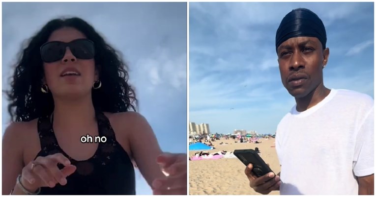 VIDEO Uhvatila tipa kako je potajno snima na plaži, njezina reakcija je viralna 