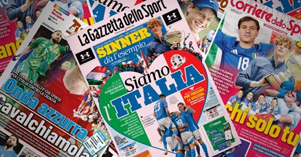 Pogledajte kako izgledaju naslovnice u Italiji na dan utakmice protiv Hrvatske