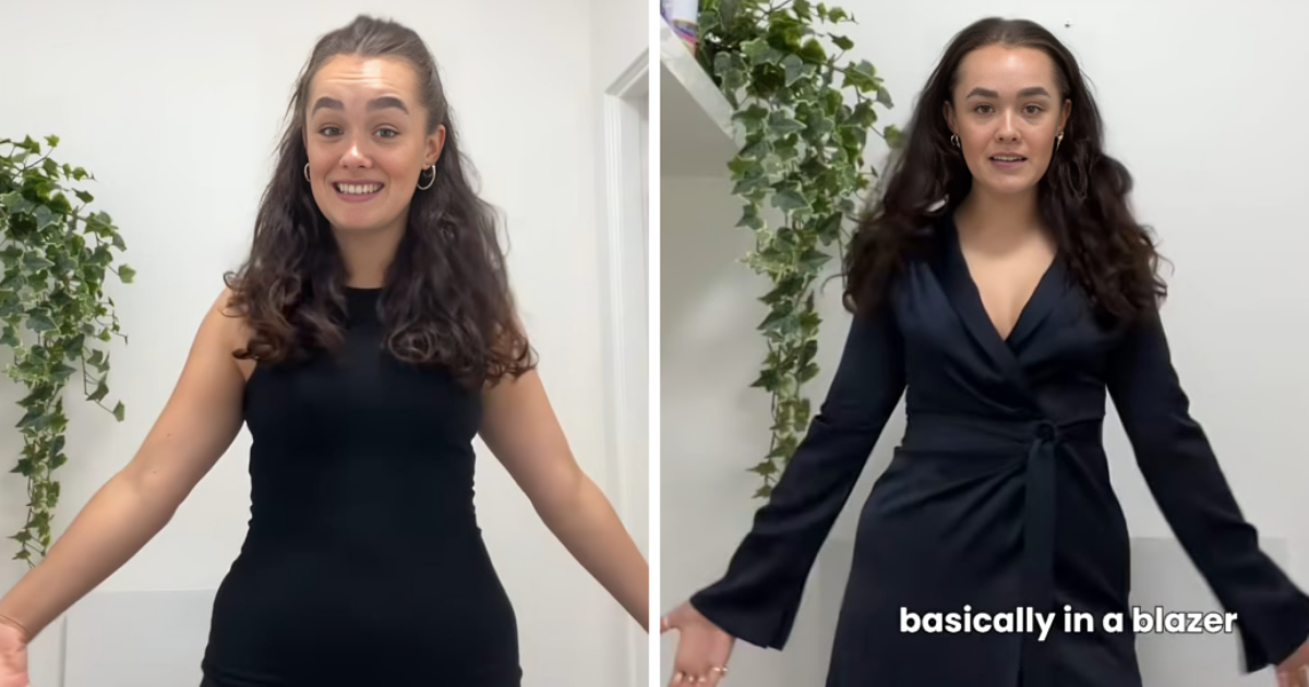 "Ja nosim takvu haljinu u klubove": Tiktokerica pokazala što je obukla na posao