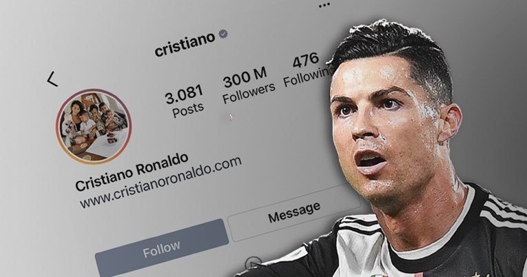 Ronaldo postao prva osoba s 300 milijuna pratitelja na Instagramu
