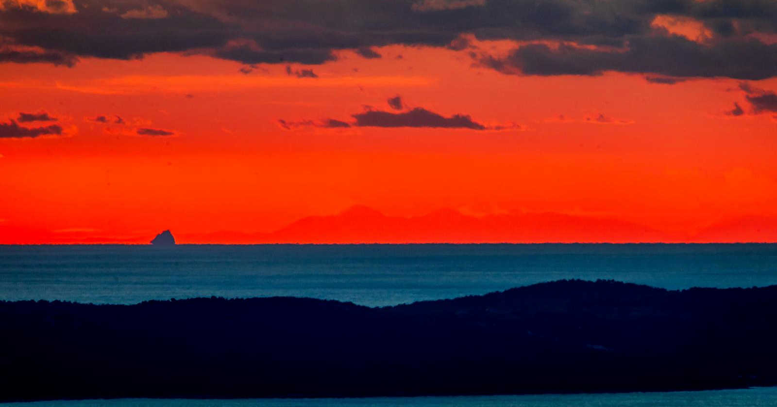 FOTO Zalazak sunca na Jadranu bio je nestvarno lijep