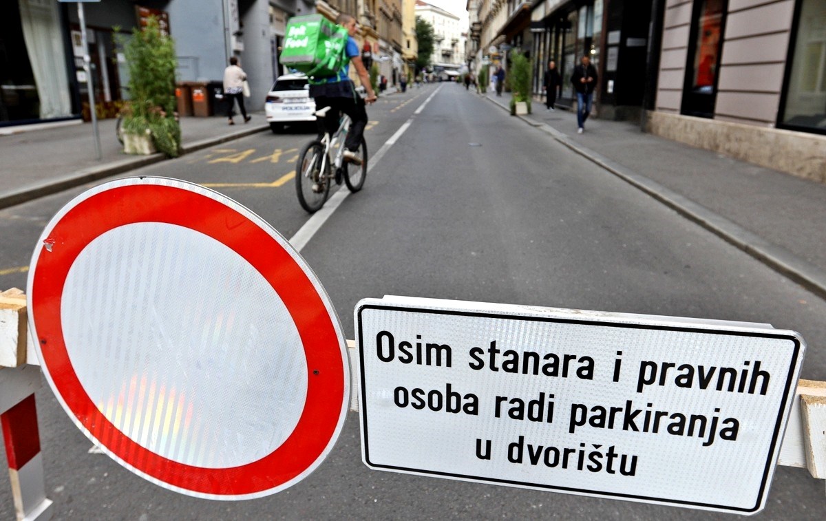 FOTO Tomaševićeva vlast testira novu pješačku zonu u Zagrebu, evo kako to izgleda
