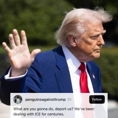 Trump uveo carine pingvinima, oni mu "uzvratili" viralnim objavama