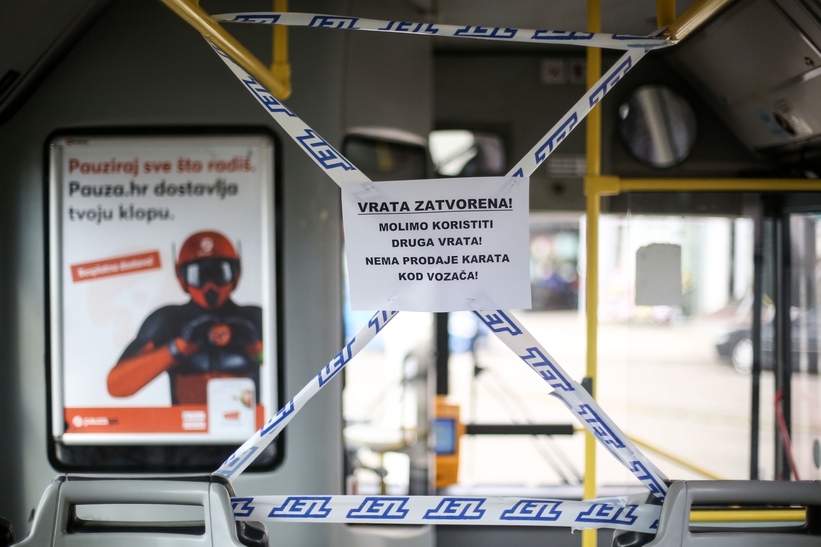 VIDEO Pogledajte zaštitne trake u autobusima ZET-a