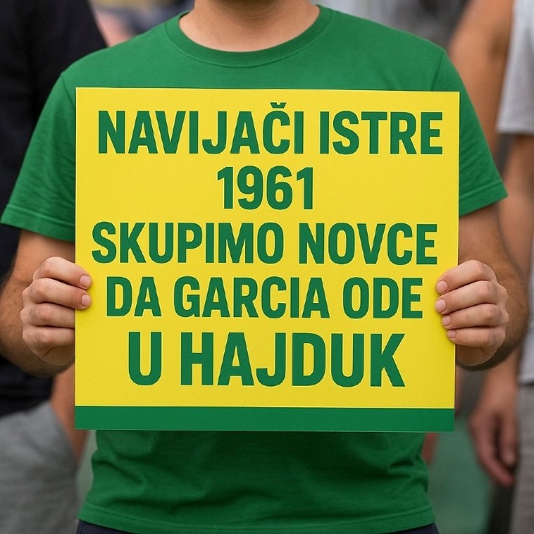 Istarski portal: Humanitarna akcija! Skupimo novac da Garcia ode u Hajduk