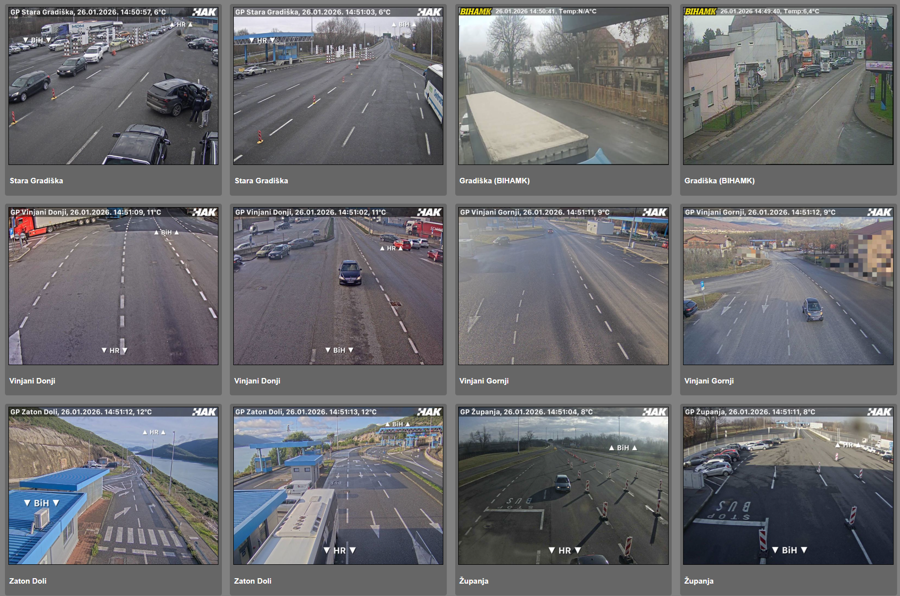 Stotine kamiona blokirale granične prijelaze između BiH i Hrvatske