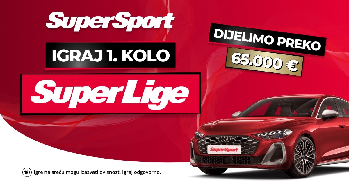Počinje 1. kolo SuperSport SuperLige
