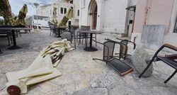 U Dalmaciji udari bure od 153 km/h, vjetar rušio stabla u Istri, pogledajte štetu
