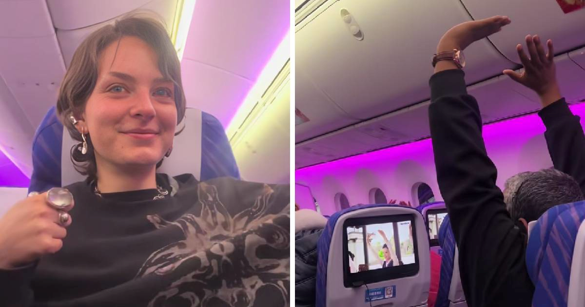 Probudila se na letu pa ostala zapanjena prizorom iz kabine 😮