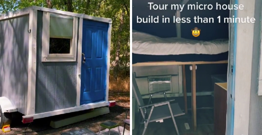 Tip kupio kućicu za 1460 eura, nema kupaonicu ni WC: "Malo je, ali služi svrsi"