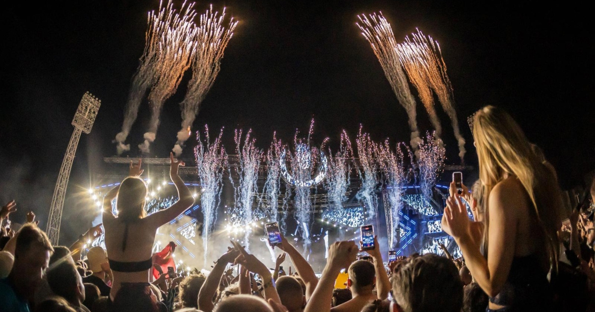 FOTO Calvin Harris oduševio krcatu Ultru, a nakon nastupa uslijedio je kaos