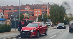 Prometna u Zagrebu. Sudarili se Škoda i Peugeot