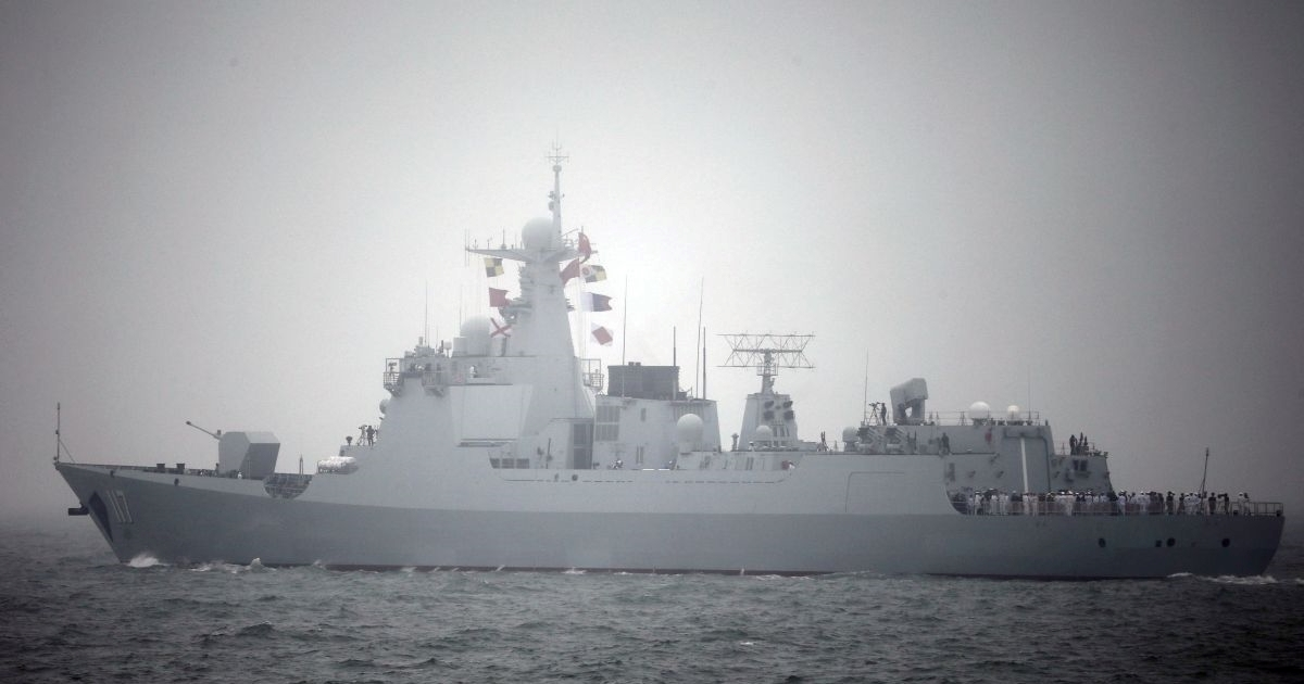 Kineski ratni brod laserom ciljao njemački avion