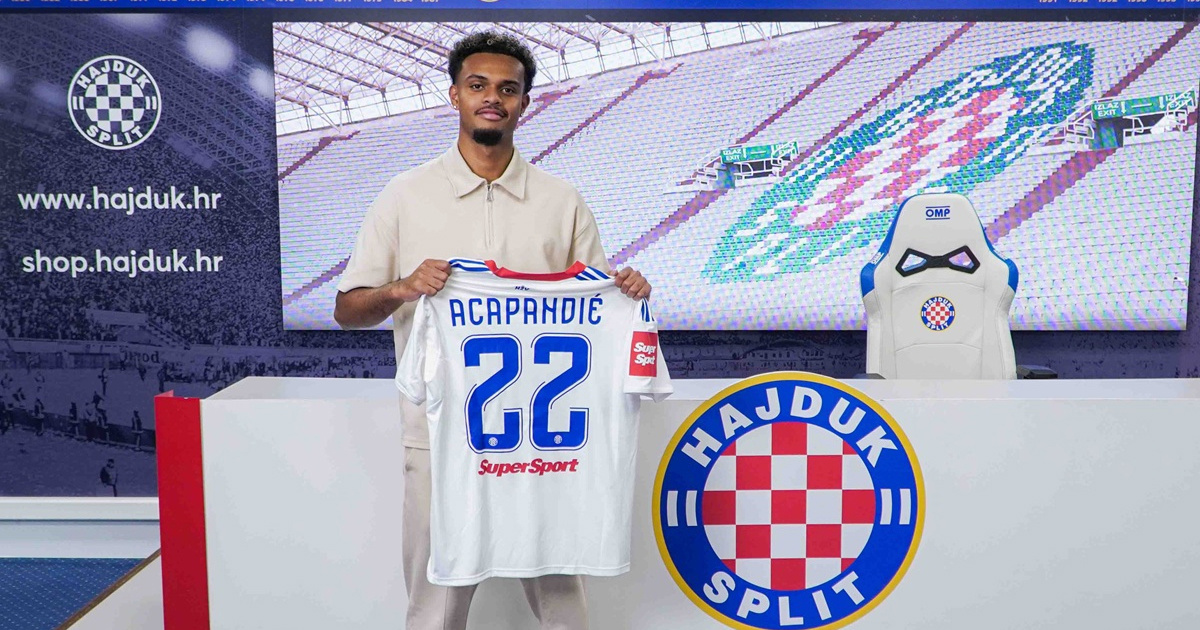Hajduk predstavio novog igrača