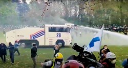 Policija rastjerala zabranjeni skup u parku u Bruxellesu