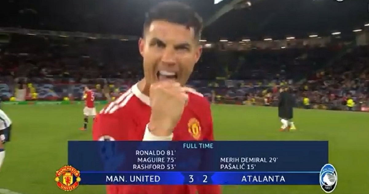 Ronaldo se kreveljio u kameru. Nije slutio tko mu je iza leđa