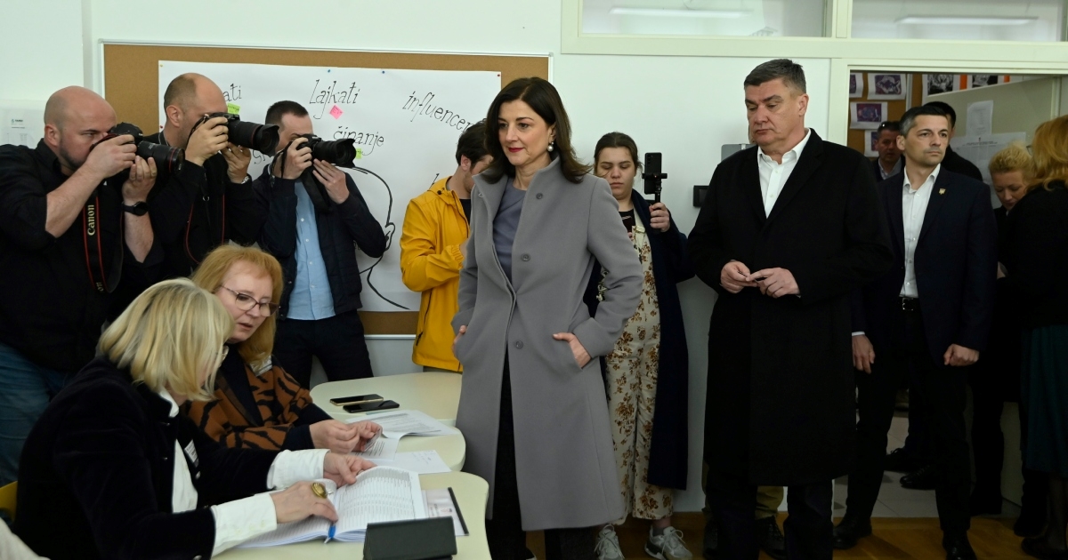 Sanja Musić Milanović sa suprugom došla na biralište