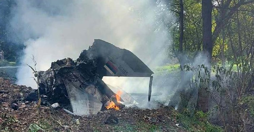 Srpsko ministarstvo obrane potvrdilo: U padu vojnog aviona poginula su oba pilota