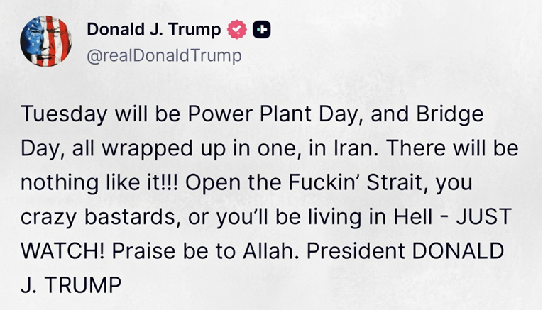 Reakcije iz SAD-a na Trumpovu prostačku prijetnju Iranu: "Poremećeni luđak"