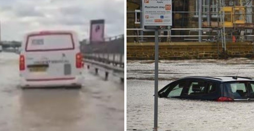 VIDEO Oluja pogodila Veliku Britaniju, poplavljene ulice južnog Londona