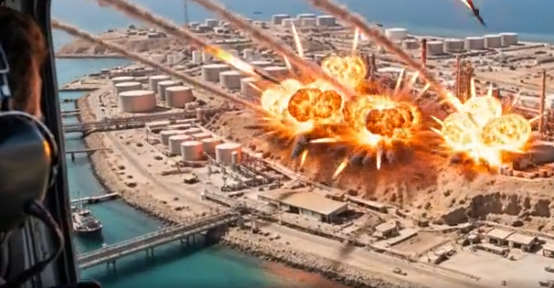 Trump nakon napada na Iran objavljuje AI videe: "Harg je dignut u zrak!!!"