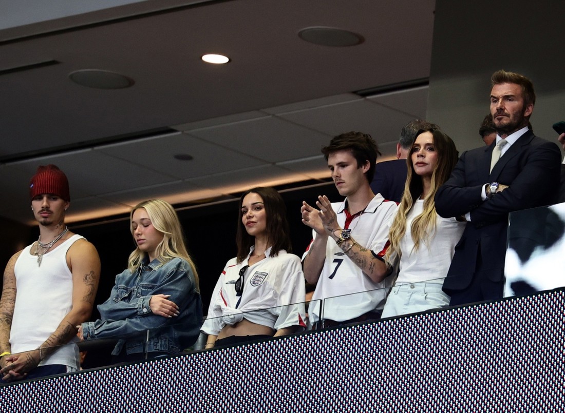 David i Victoria Beckham ponovno privukli poglede na tribinama SP-a