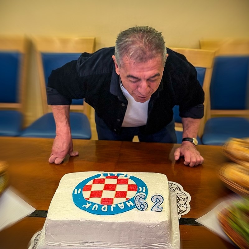 Milinović na rođendan: Niste pogodili ako mislite da sam zamislio Hajduk kao prvaka