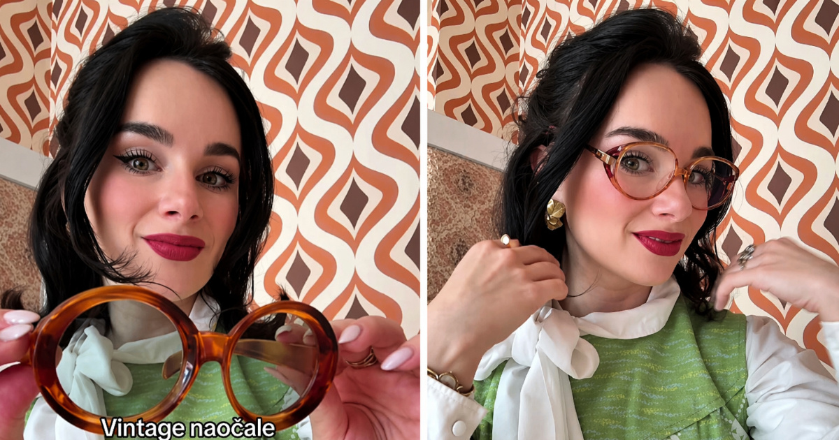 Nina Skočak kupila vintage naočale iz 80-ih: "Bile su skupe, ali stvarno vrijede"