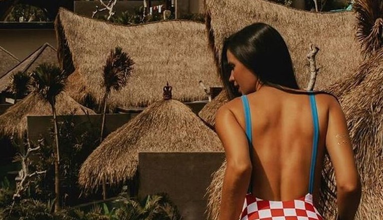 Najpoznatija hrvatska navijačica pokazala stražnjicu u minijaturnom badiću