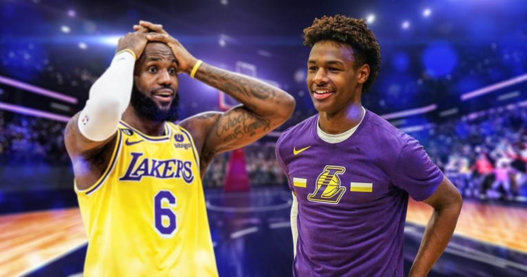 LeBron i Bronny postali suigrači u Lakersima. Ovo se dogodilo prvi put u povijesti 