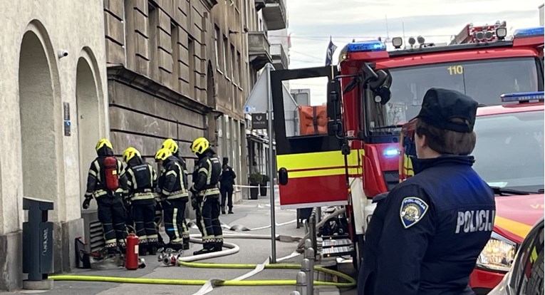 Zbog požara evakuirana knjižnica u Zagrebu