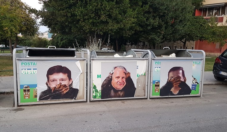 U Splitu osvanuli zanimljivi plakati Opare, skinuti su u rekordnom roku