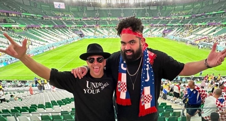 Popularni DJ na tribinama navijao za Hrvatsku, skakao od sreće nakon Petkovog gola