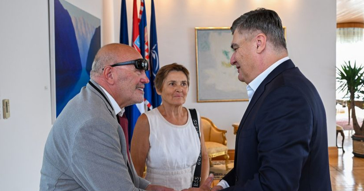 Nakon gubitka vida prehodao Viu Adriaticu i osvojio Kilimandžaro. Primio ga Milanović
